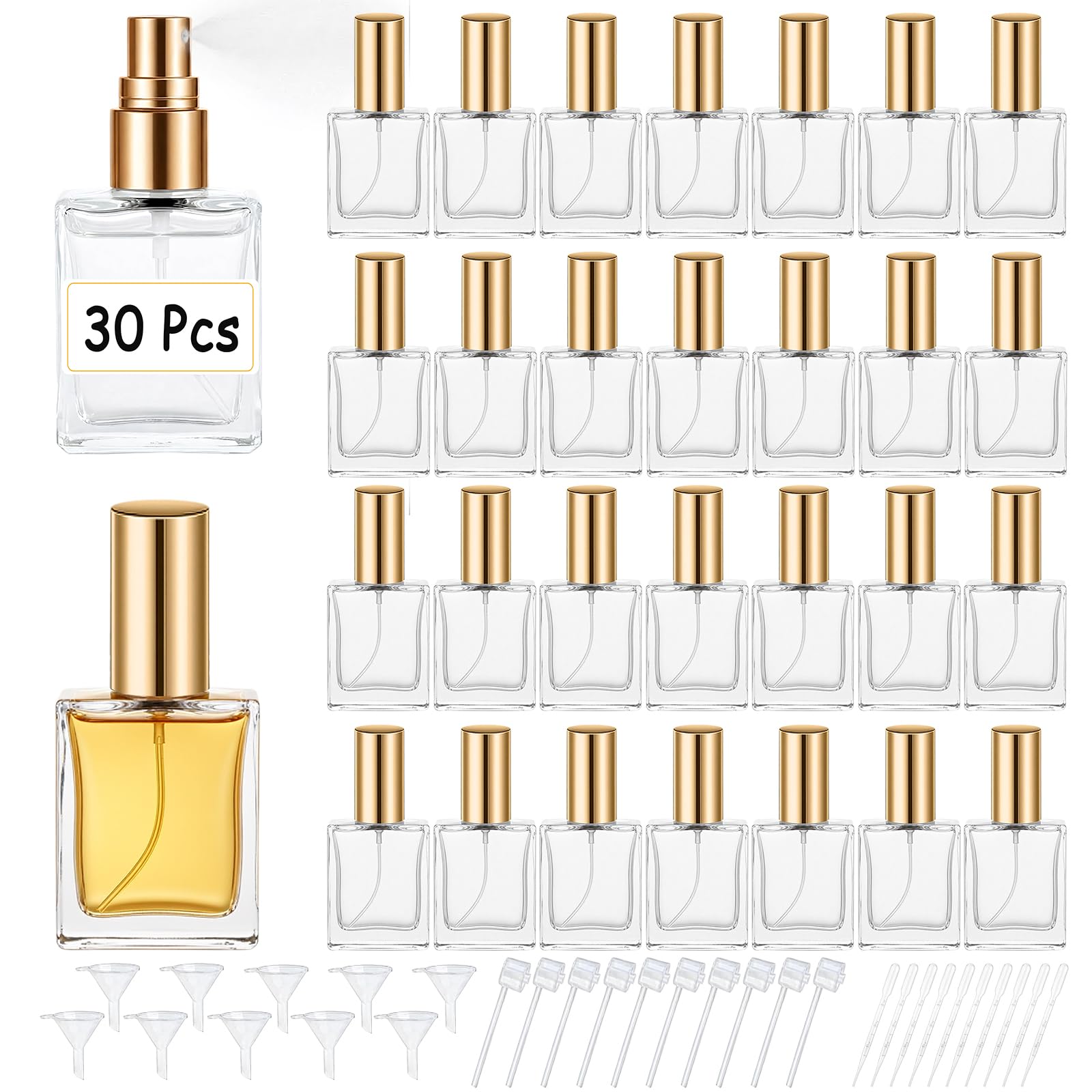 Perfume Fragrance Vending Machine - Frascos de perfume de vidro transparente