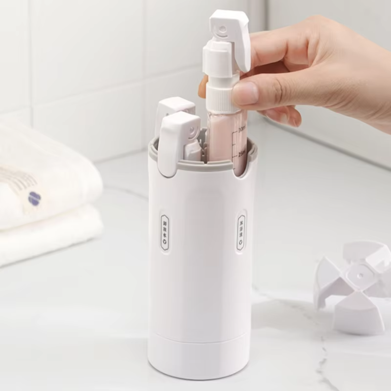 Perfume Fragrance Vending Machine - Conjunto de Frascos de Viagem Portáteis