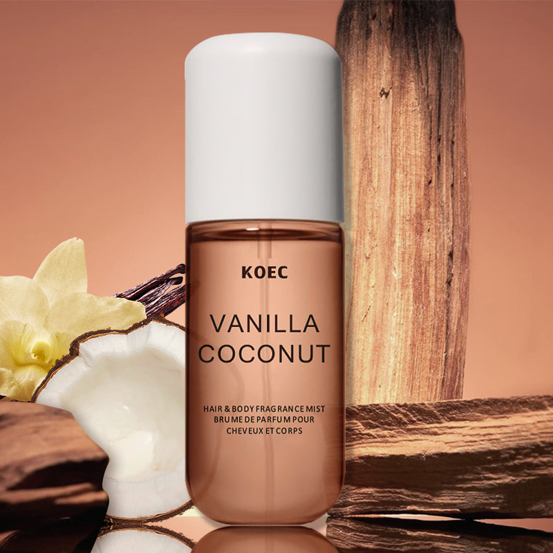 Fragrance Perfume Note - KOEC Baunilha e Coco Fragrância Névoa