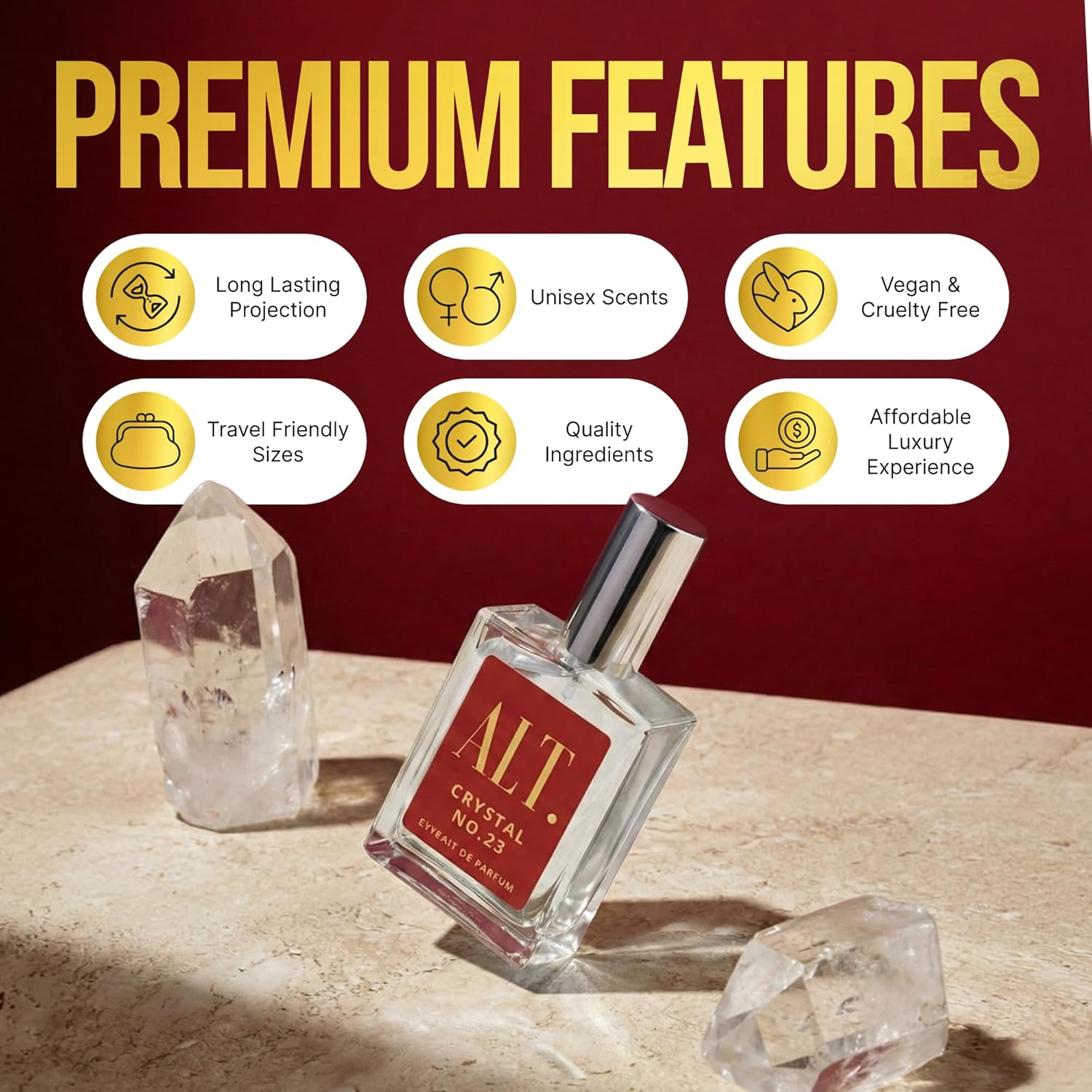 ALT. FRAGRÂNCIAS Crystal No. 2 - Fragrance Perfume Note avaliação e preço