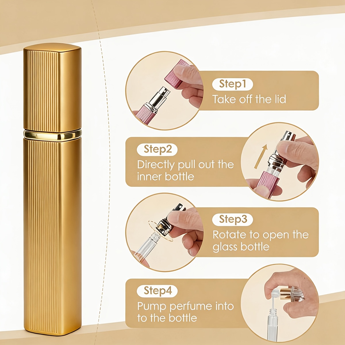 Conjunto de 2 Peças, Frasco de - Perfume Fragrance Vending Machine avaliação e preço
